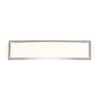 Picture of 13w Argon Module Damp Location Brushed Steel Opal LED Wall Fixture (CAN 19.75"x4.25"x1")