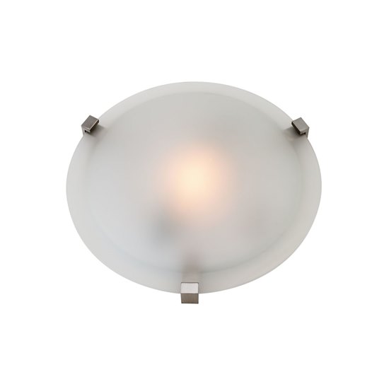 Foto para 13w Cirrus GU-24 Spiral Fluorescent Damp Location Satin Frosted Flush-Mount