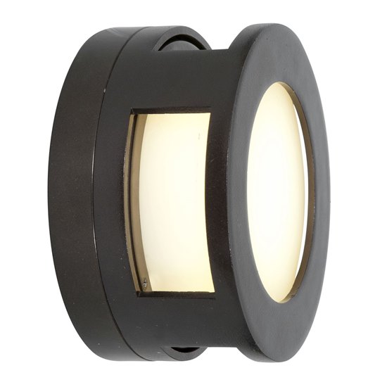 Foto para 13w Nymph GU-24 Spiral Fluorescent Bronze Frosted Marine Grade Wet Location Wall Fixture (CAN 0.4"Ø4.5")