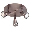 Foto para 150w (3 x 50) Mirage GU-10 MR-16 Halogen Dry Location Bronze Cluster Spot