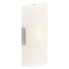 Picture of 150w Neon R7s J-118 Halogen Damp Location Brushed Steel LFR Wall & Vanity 8"x16" (CAN 4.75"x15"x1.4")