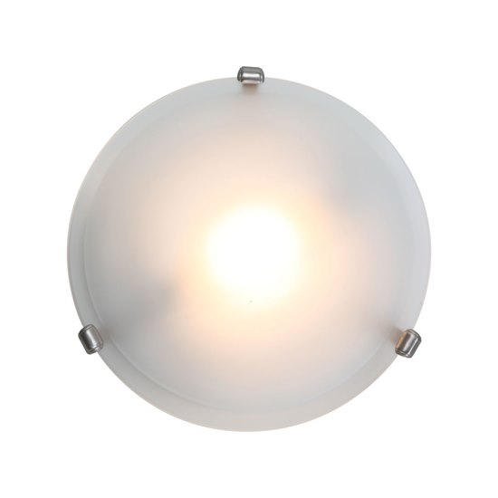 Picture of 150w Nimbus R7s J-118 Halogen Damp Location Satin Frosted Flush-Mount 4"Ø12.5"