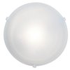 Picture of 150w Nimbus R7s J-118 Halogen Damp Location White Alabaster Flush-Mount 5"Ø16.25"