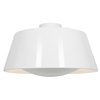 Foto para 180w (3 x 60) SoHo E-26 A-19 Incandescent Dry Location Glossy White Ceiling