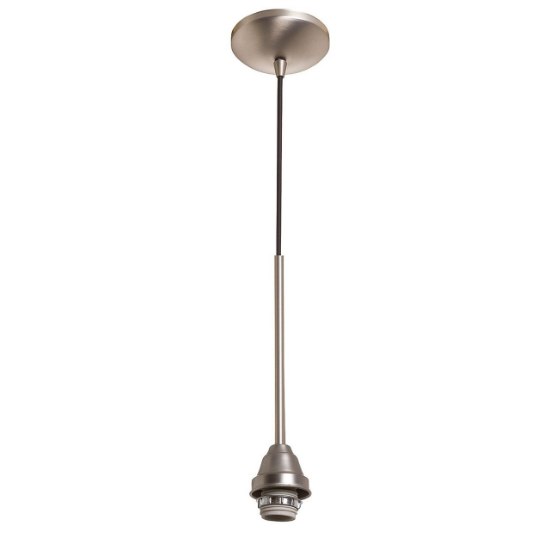 Picture of 18w Trixie GU-24 Spiral Fluorescent Oil Rubbed Bronze Pendant Cord with Fulcrum Rod