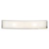 Picture of 200w (2 x 100) Neon R7s J-118 Halogen Damp Location Brushed Steel LFR Wall & Vanity (CAN 19.25"x5.4"x1.4")