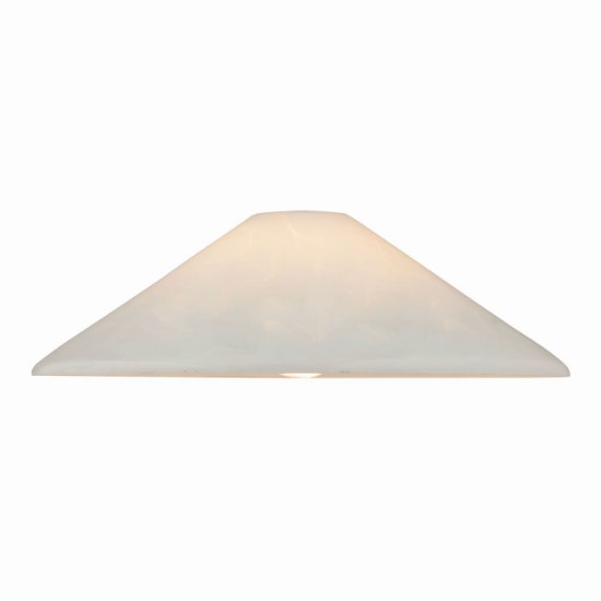 Foto para Manhattan Opal Chinese Hat Glass Shade