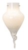 Foto para Genie White Hand Blown Glass Shade 17"Ø8"