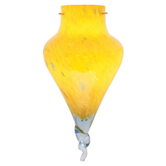 Foto para Genie YEL Hand Blown Glass Shade 17"Ø8"