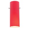 Picture of Cylinder Red Pendant Glass Shade