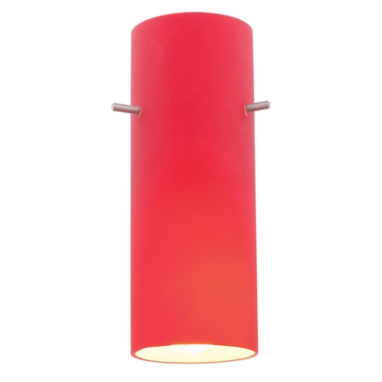 Picture of Cylinder Red Pendant Glass Shade