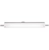 Picture of 24w Vail Bi-Pin T-5 HO Linear Fluorescent Damp Location Brushed Steel Opal Vanity & Wall Fixture 30.25"x4.25" (CAN 25.6"x3"x1.25"Ø4.4")