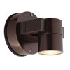 Picture of 35w KO GU-10 MR-16 Halogen Bronze Clear Marine Grade Wet Location Spotlight 4"Ø4" (CAN 1.5"Ø4.2")