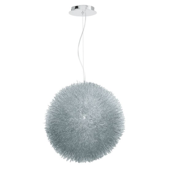 Picture of 75w Metalica G9 G9 Halogen Dry Location Brushed Steel Cable Pendant (CAN 1.25"Ø5.25")