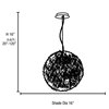 Picture of 75w Metalica G9 G9 Halogen Dry Location Brushed Steel Cable Pendant (CAN 1.25"Ø5.25")