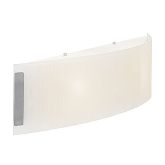 Foto para 300w (3 x 100) Neon R7s J-78 Halogen Damp Location Brushed Steel LFR Wall & Vanity (CAN 27.4"x5.4"x0.88")