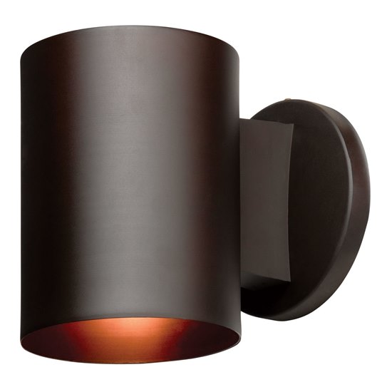 Picture of 60w Poseidon E-26 PAR 30 Incandescent Bronze Wet Location Wallwasher (CAN 0.4"Ø4.75")