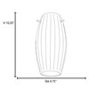 Picture of Fleur AMM Moulded Glass Cylinder Glass Shade