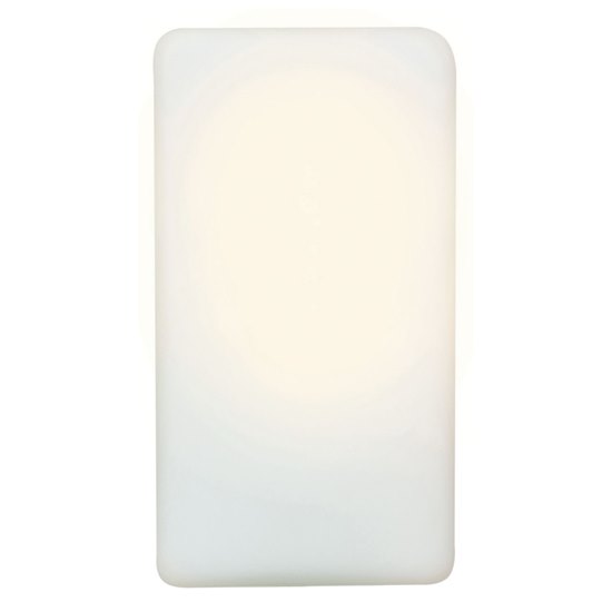 Picture of 75w Brick E-26 A-19 Incandescent Opal Wet Location Wall Fixture (CAN 9.6"x4.6"x1")