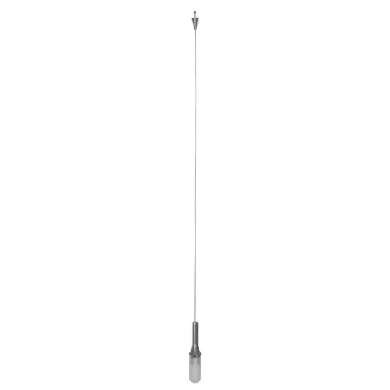 Picture of 35w Omega GY6.35 Bi-Pin Halogen Dry Location Brushed Steel Low Voltage Pendant excluding Mono-Pod (CAN 1.5")