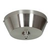 Picture of 50w UniJack Dry Location Brushed Steel Spherical UniJack Mono-Pod