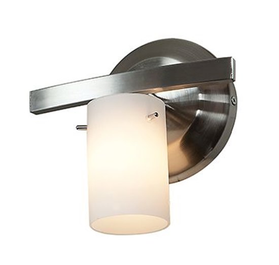 Picture of 60w Classical G9 G9 Halogen Dry Location Chrome Opal Wall & Vanity