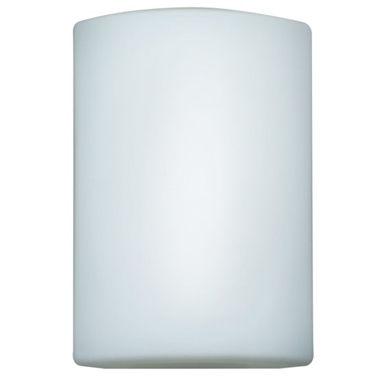 Foto para 100w Oblong E-26 A-19 Incandescent White Opal Wet Location Wall Fixture (OA HT 10)