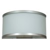 Picture of 100w The 180 E-26 A-19 Incandescent Satin Opal Wet Location Wall Fixture (OA HT 5.5)