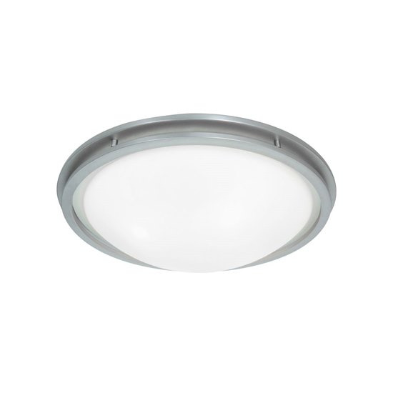 Picture of 15w Aztec Module 90Plus CRI Damp Location Brushed Steel White Dimmable Led Flush-Mount 4"Ø14" (OA HT 4)