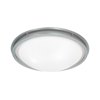 Picture of 15w Aztec Module 90Plus CRI Damp Location Brushed Steel White Dimmable Led Flush-Mount 4.5"Ø17" (OA HT 4.5)