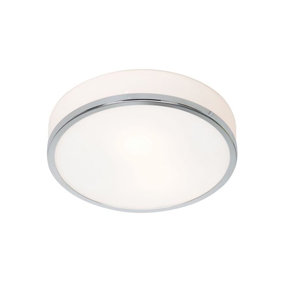 Picture of 15w Aero Module 90Plus CRI Damp Location Chrome Opal Dimmable Led Flush-Mount 4"Ø10" (OA HT 4) (CAN 1"Ø7.2")