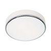 Picture of 15w Aero Module 90Plus CRI Damp Location Chrome Opal Dimmable Led Flush-Mount 4"Ø12.5" (OA HT 4) (CAN 1"Ø10.2")