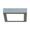 Foto para 12w Strike Module 85CRI LED Damp Location Silver ACR Dimmable Square Led Flush-Mount (OA HT 1.5)