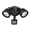 Foto para 21w (2 x 10.5) Guardian Module 80CRI LED Black Wet Location Security Spotlight (OA HT 10)