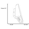 Picture of 20w Slant Module 80CRI LED White Dlc Certified Wet Location Wall Fixture With Pir (OA HT 9)