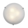 Foto para 15w Mona Module 90Plus CRI Dry Location Chrome WH Dimmable Led Flush Or Wall Mount 4.25"Ø12" (OA HT 4.25) (CAN Ø9.75")