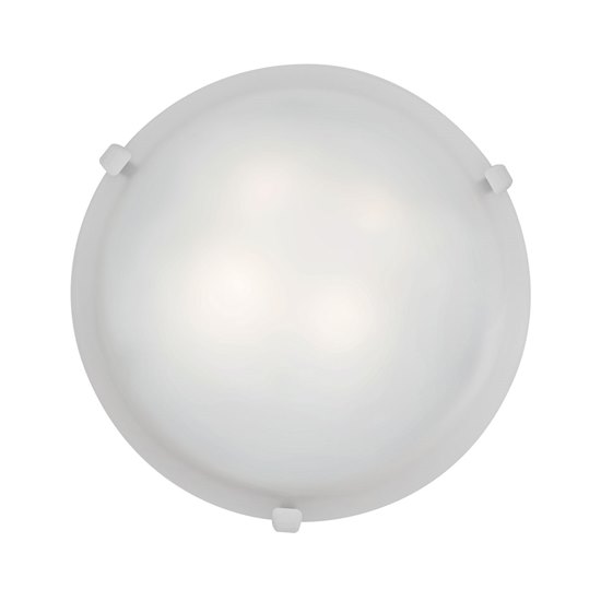 Foto para 15w Mona Module 90Plus CRI Dry Location White Alabaster Dimmable Led Flush Or Wall Mount 4.25"Ø12" (OA HT 4.25) (CAN Ø9.75")