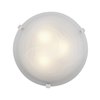 Picture of 15w Mona Module 90Plus CRI Dry Location White Alabaster Dimmable Led Flush Or Wall Mount 4.25"Ø12" (OA HT 4.25) (CAN Ø9.75")