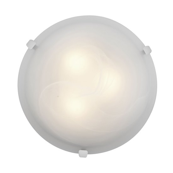 Foto para 15w Mona Module 90Plus CRI Dry Location White Alabaster Dimmable Led Flush Or Wall Mount 4.5"Ø16" (OA HT 4.5) (CAN Ø13.75")