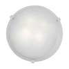 Foto para 15w Mona Module 90Plus CRI Dry Location White WH Dimmable Led Flush Or Wall Mount 4.5"Ø16" (OA HT 4.5) (CAN Ø13.75")