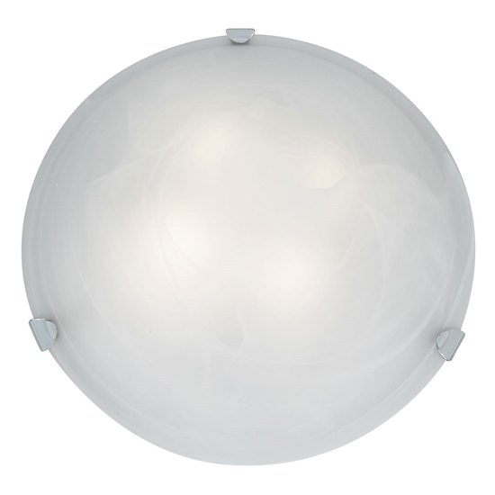 Foto para 30w Mona Module 90Plus CRI Dry Location Chrome Alabaster Dimmable Led Flush Or Wall Mount (OA HT 5.5) (CAN Ø17.5")