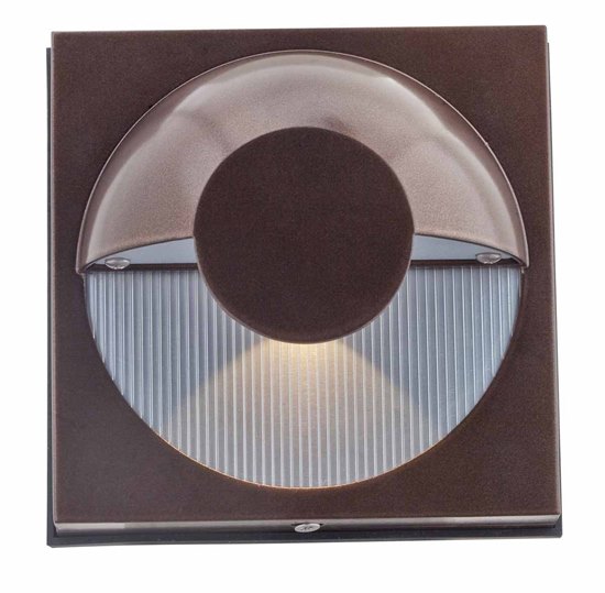 Foto para 3.5w ZyZx Module 85CRI LED Bronze Marine Grade Wet Location Led Wallwasher (CAN 5.25"x1")