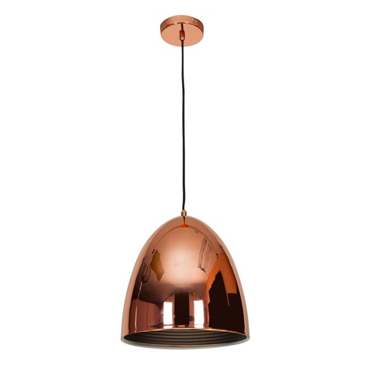 Picture of 60w (l) Essence E-26 A-19 Incandescent Dry Location SCP Copper Dome Pendant (CAN 1"Ø5")