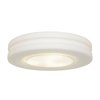 Picture of 180w (3 x 60) Altum E-26 A-19 Incandescent Damp Location White Opal Flush-Mount 3.9"Ø19.5" (OA HT 3.9) (CAN 1"Ø11.1")