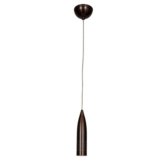 Picture of 35w Odyssey GU-5.3 MR-16~Halogen Dry Location Bronze Single Pendant