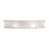 Picture of 26w Oxygen Module 85CRI LED Damp Location Chrome Checkered Frosted Wall Vanity Fixture (OA HT 6.75) (CAN 25.25"x5.5"x0.88")