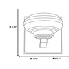 Picture of 4w Optix Module 90CRI LED Damp Location Chrome ACR 1-Light Dimmable Led Wall Vanity Fixture (OA HT 4.75)