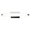 Foto para 25w Chic Module 85CRI LED Damp Location Chrome Opal Dimmble Wall Vanity Fixture (OA HT 5) (CAN 5"x7"x1")