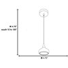 Picture of 5w Essence Module 85CRI LED Dry Location BCP ACR Dimmable Led Pendant (CAN 1.3"Ø5")