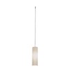 Picture of 35w Zeta GY6.35 Bi-Pin Halogen Dry Location Brushed Steel Opal Anari Silk Low Voltage Pendant Excluding Mono-Pod (CAN 4.5")